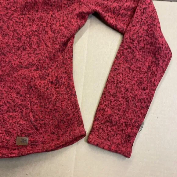 Mount Snow Vermont Pullover Sweater Women's M Medium Polyester Hoodie 1/4 Zip‎ - Picture 4 of 8